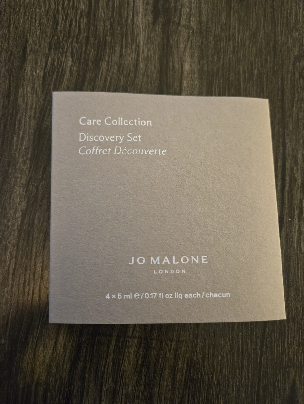 Jo Malone London Care Collection Discovery Set